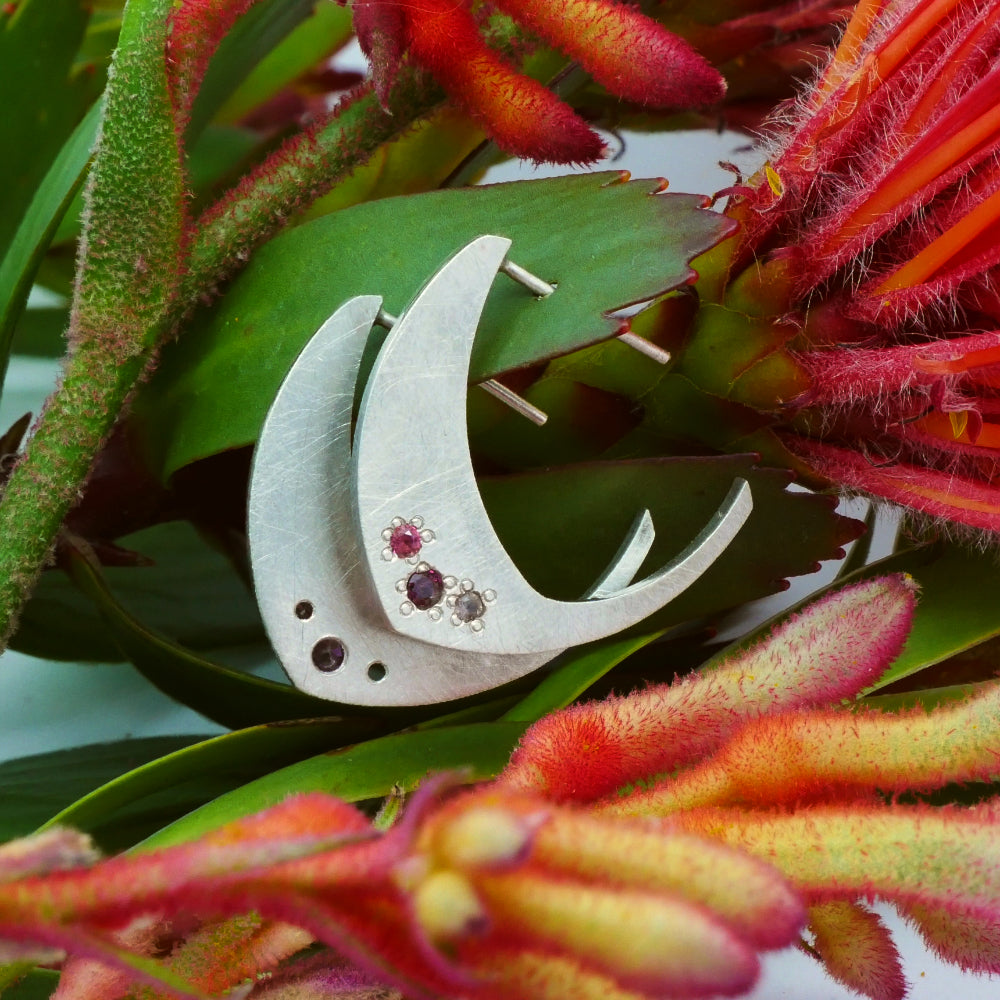 Iota Hoops - Silver