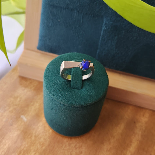 Lightning Ridge Opal Ring