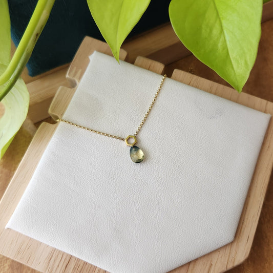 Boundary Sapphire Pendant